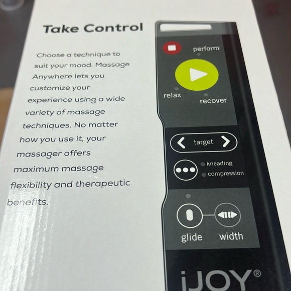 Massage on the go , human touch feel. Portable rechargeable control cordless. - Picture 3 of 8